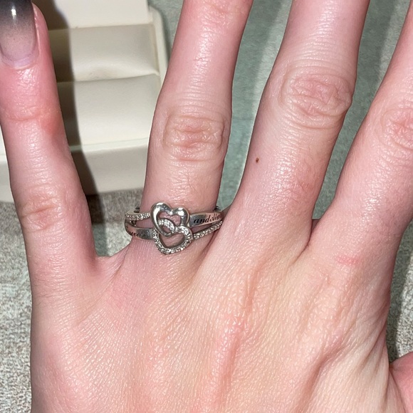 Jared two heart forever and always promise ring - Picture 6 of 6